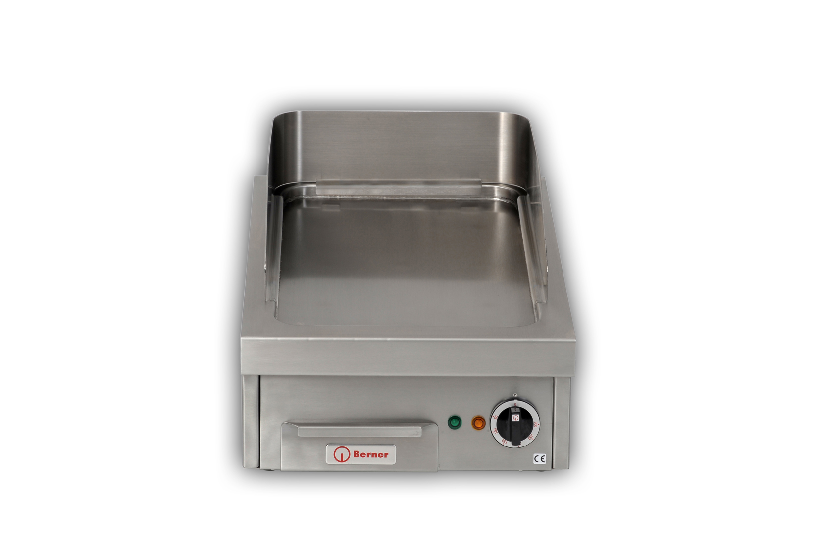 Berner BGA40KTH glatte Tischgriddleplatte