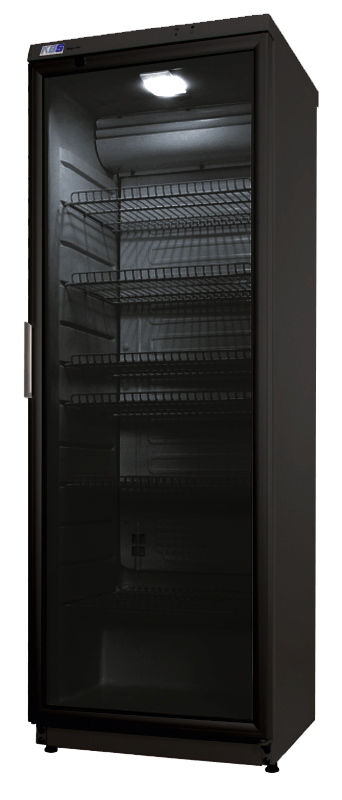 KBS Glastürkühlschrank CD 350 schwarz