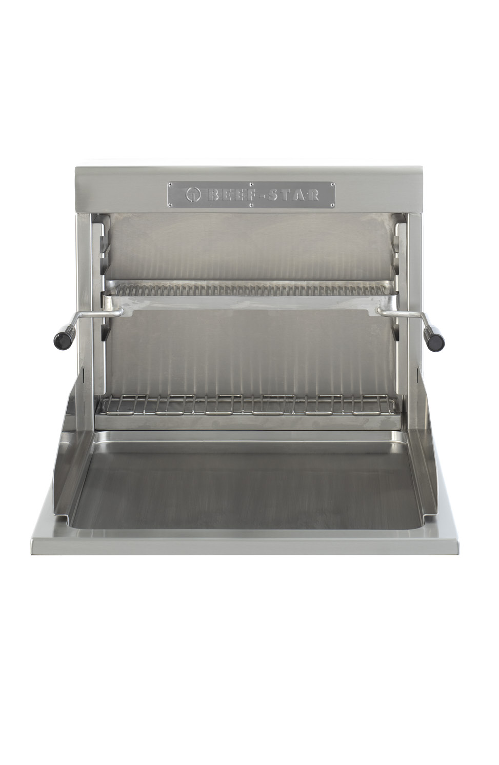 Berner BGEBFS60 Einbau-Bratplatte-Beefer-Kombi Bratfläche glatt