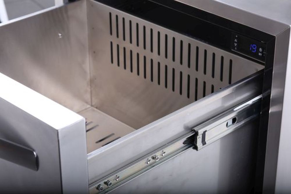 Schubladenkühler für 45 1Liter Flaschen KBS UKS 140