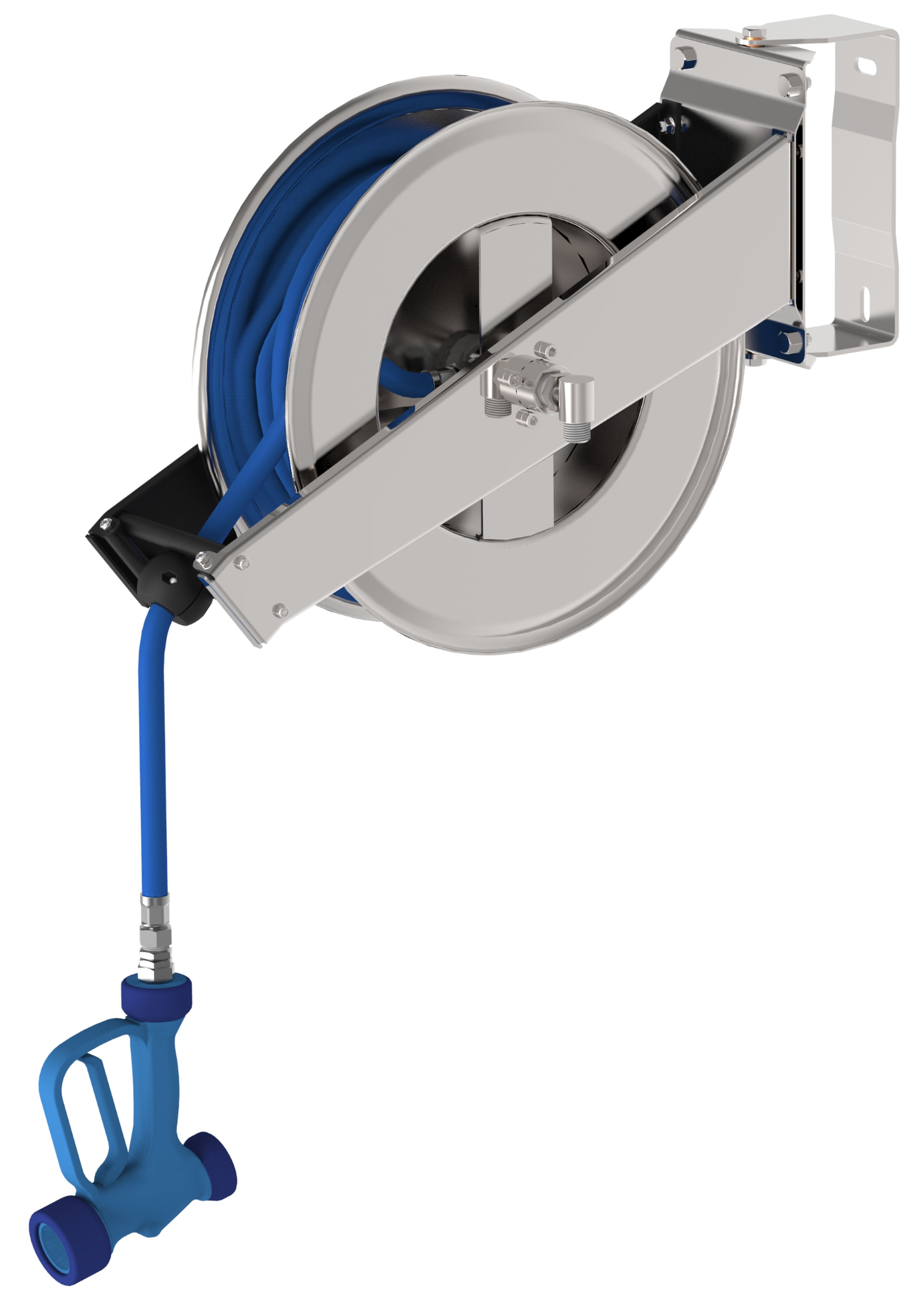 SARO Schlauch Haspel inkl. Schlauch 10M u. Pistole SH10