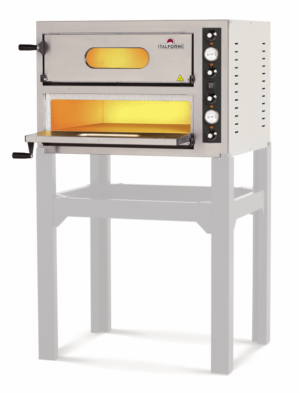 KBS Pizzaofen Compact 4 für 4+4 Pizzen ø33cm elektro 9 kW