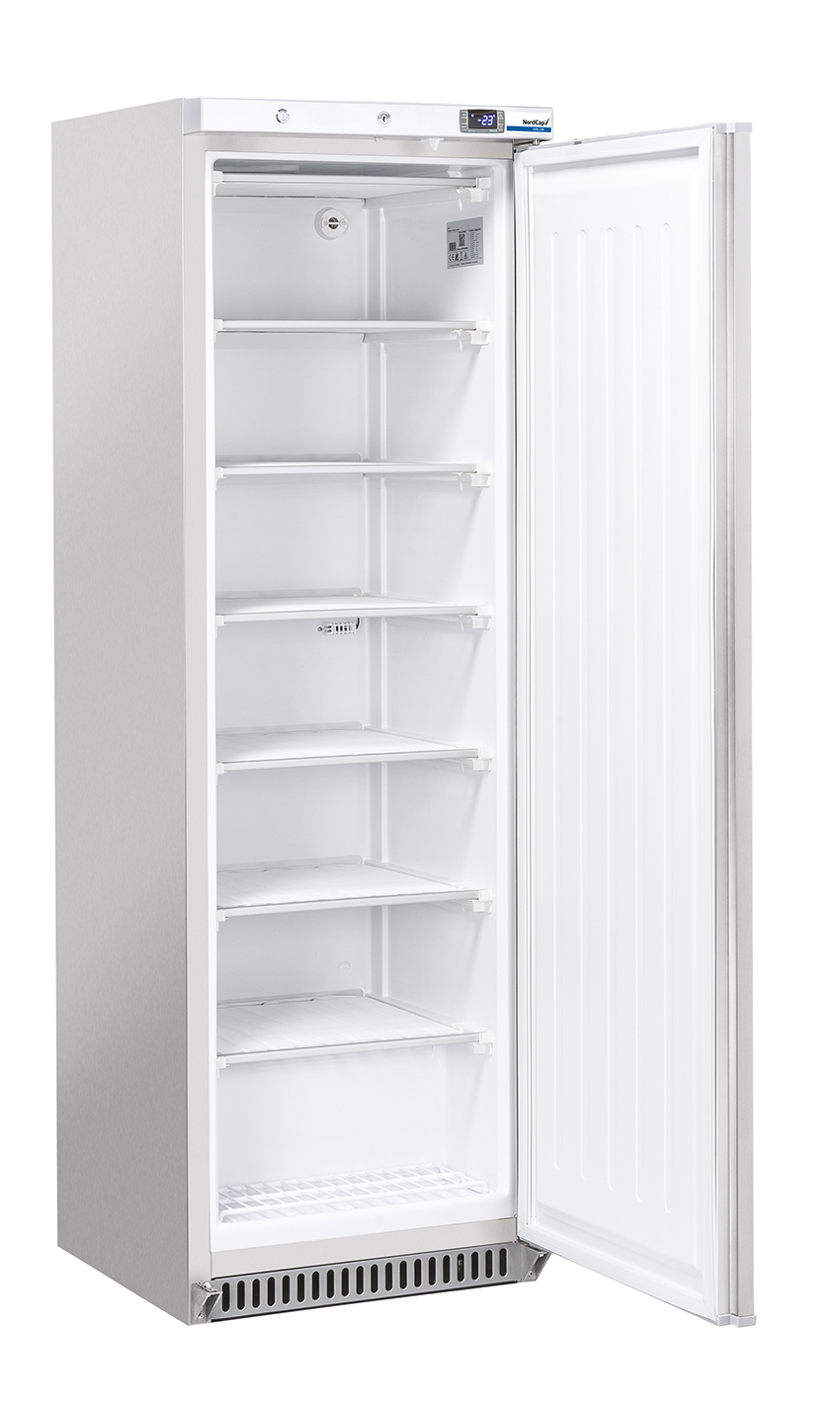 Tiefkühl-Lagerschrank RNX 400GL Edelstahl, 400 Liter COOL LINE by NordCap 451400800