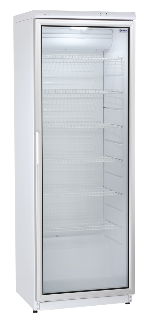 KBS Glastürkühlschrank CD 350 weiß