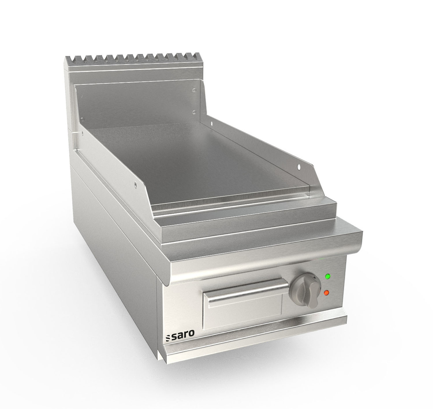 SARO Elektrogriddleplatte 400mm breit Tisch glatt LQ