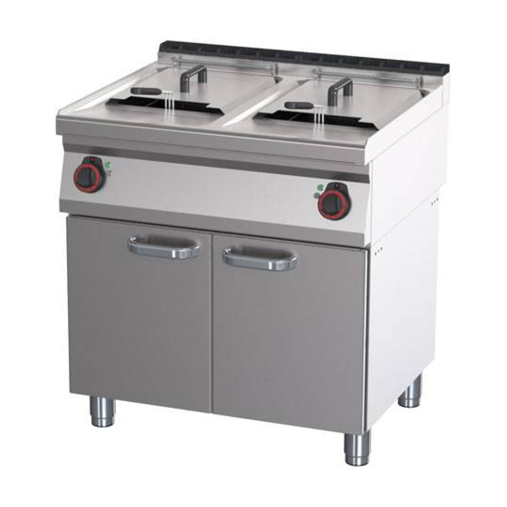 PROFIKOCHER 362512 Elektro-Fritteuse 2 x 17 Liter