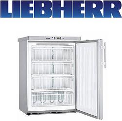 Liebherr GGU 1550 Tiefkühlschrank statisch unterbaufähig Teil-Edelstahl - 143 Liter