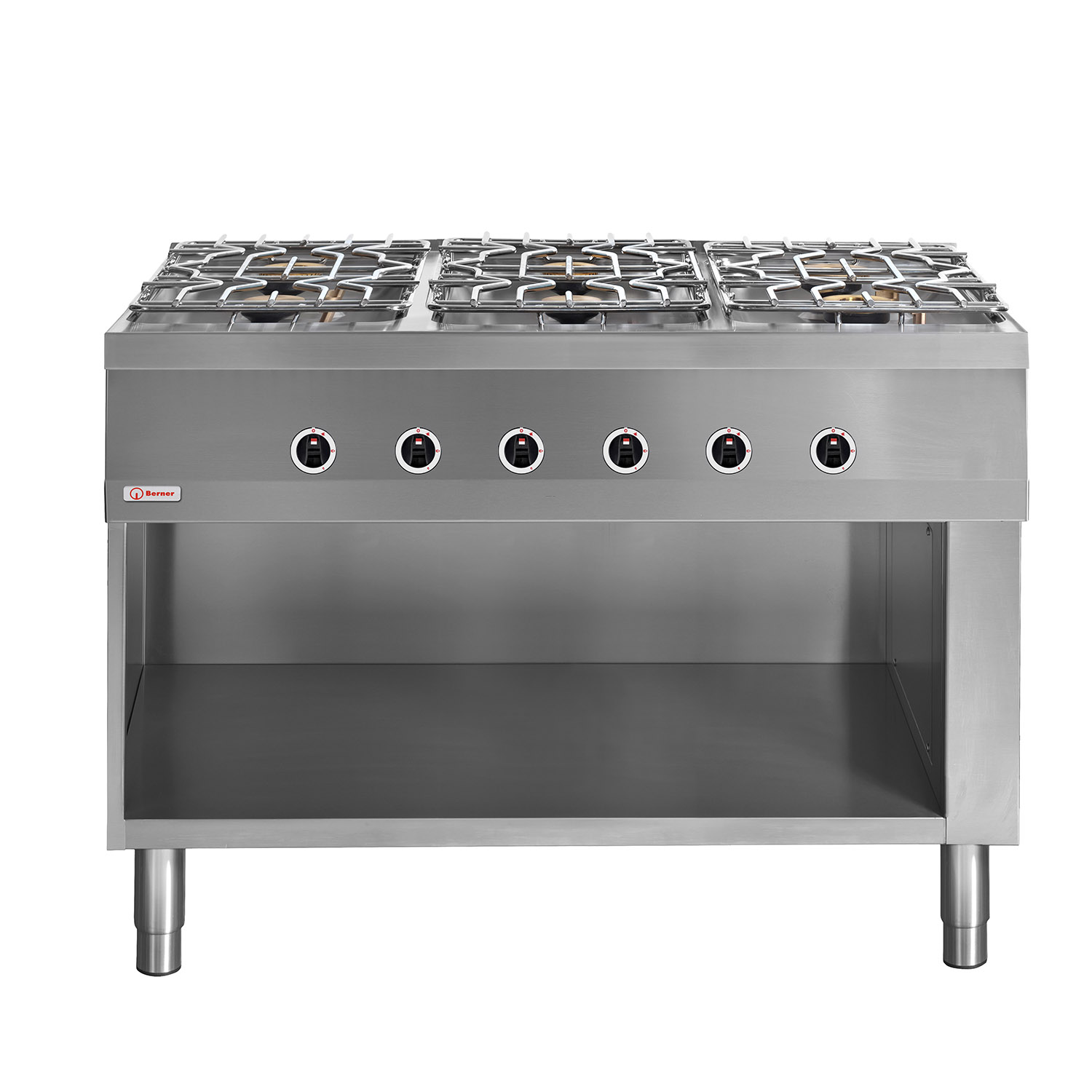 Berner BHG6D85 Standherd Gas mit 6 Kochstellen Sondermodell