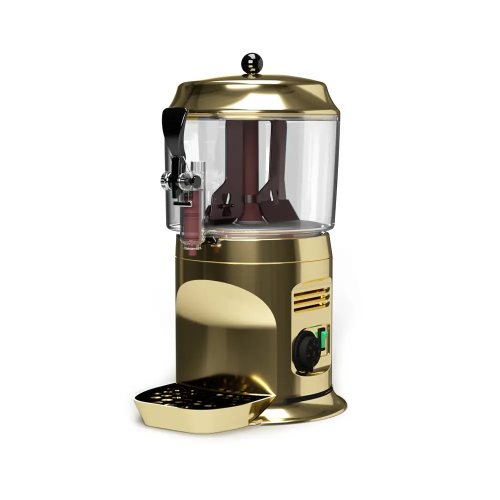 NOSCH Heißgetränke-Dispenser 5,0 ltr., gold mit Rührflügel by ugolini