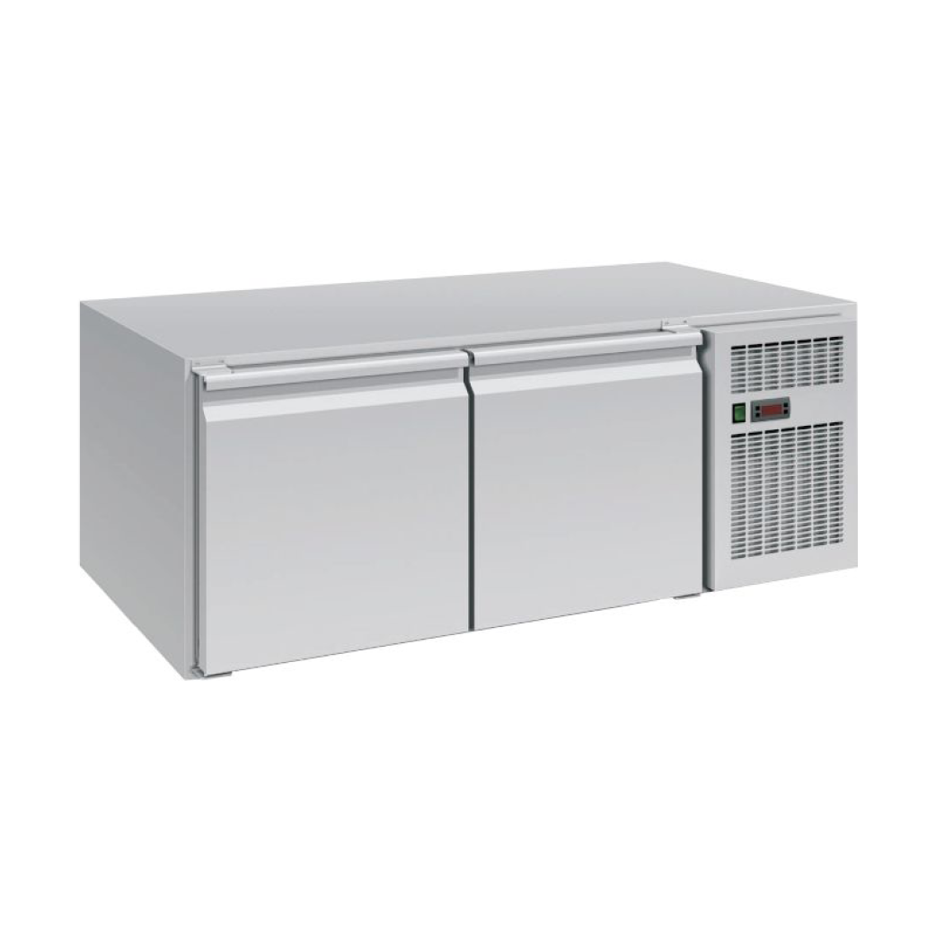 LOCHER Unterbau-Kühltisch GN 1/1, 2-türig