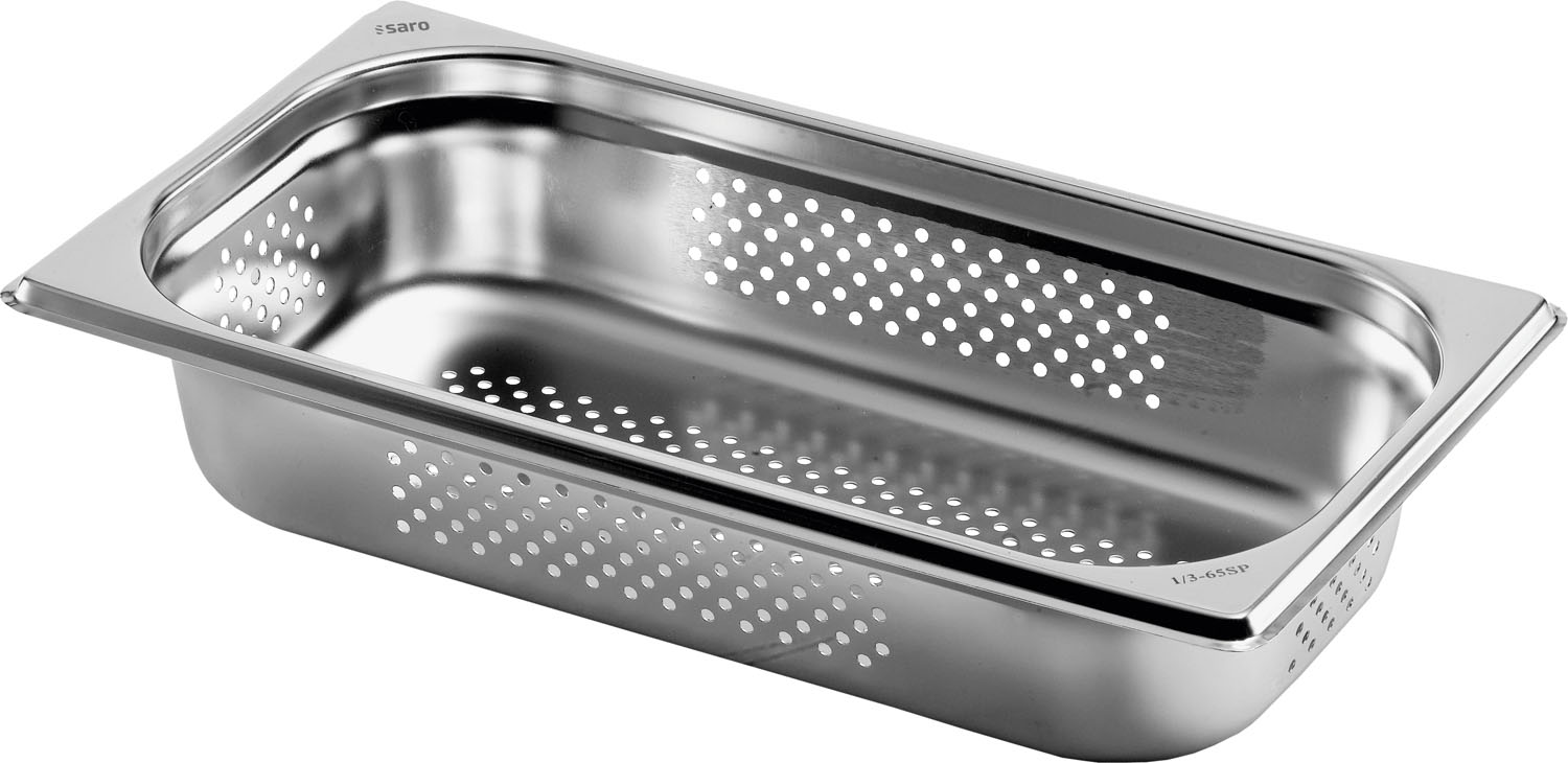 SARO BASIC LINE GN-Behälter 1/3 GN perforiert T 100mm