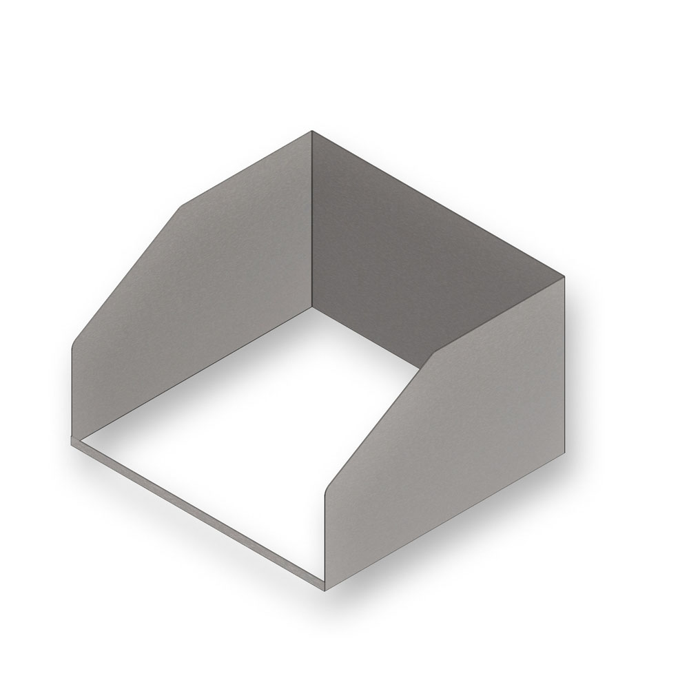 LOCHER 209591 Spritzschutz für Fritteusen