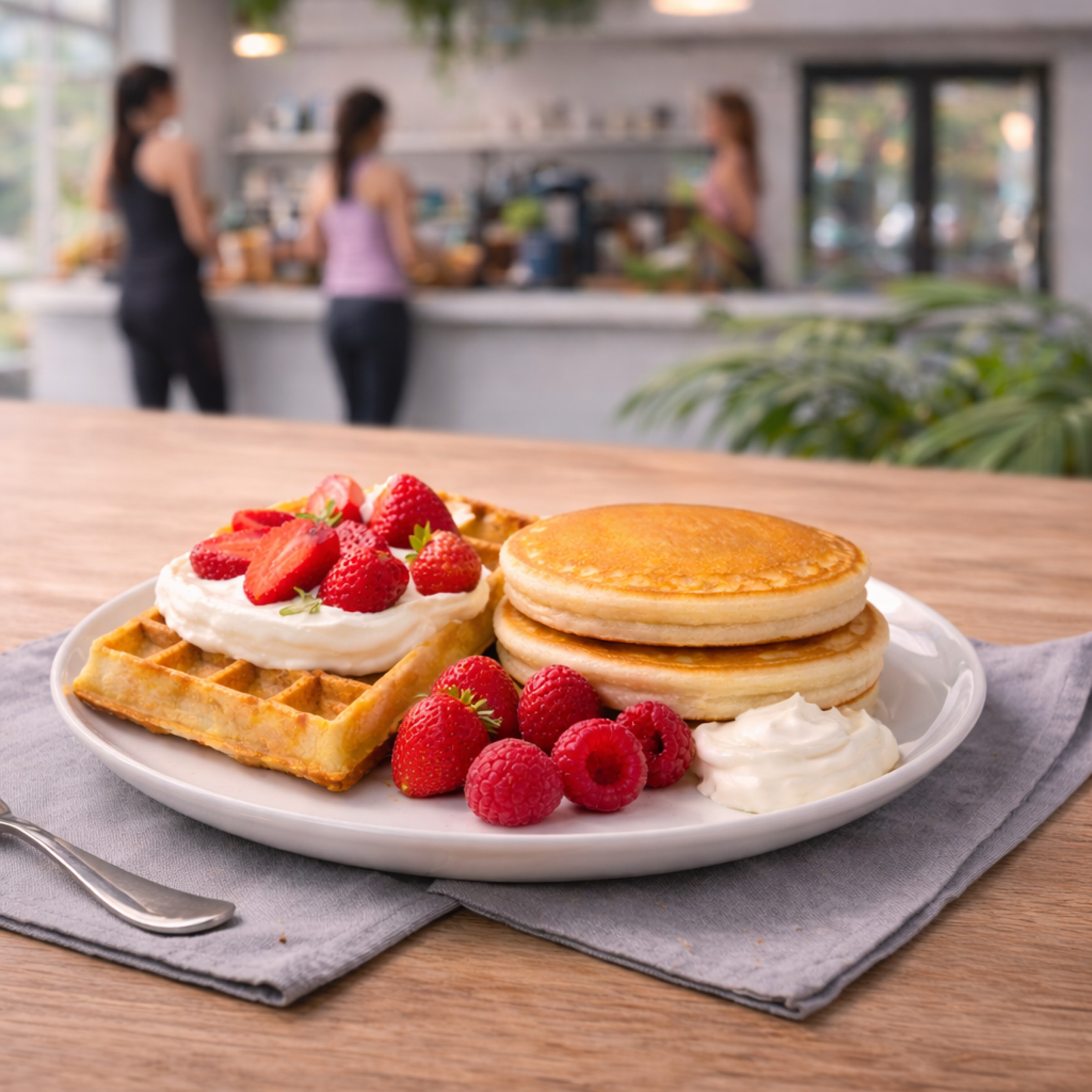 Protein-Waffel & Pancake Ready-Mix Karton à 10 (10x 1) Backmischung Neumärker 05-20139-01