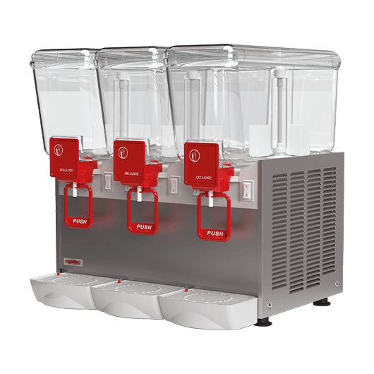 Arctic Deluxe 12/3 Kaltgetränke Dispenser 3 x 12 Liter by ugolini mit Rührflügelsystem