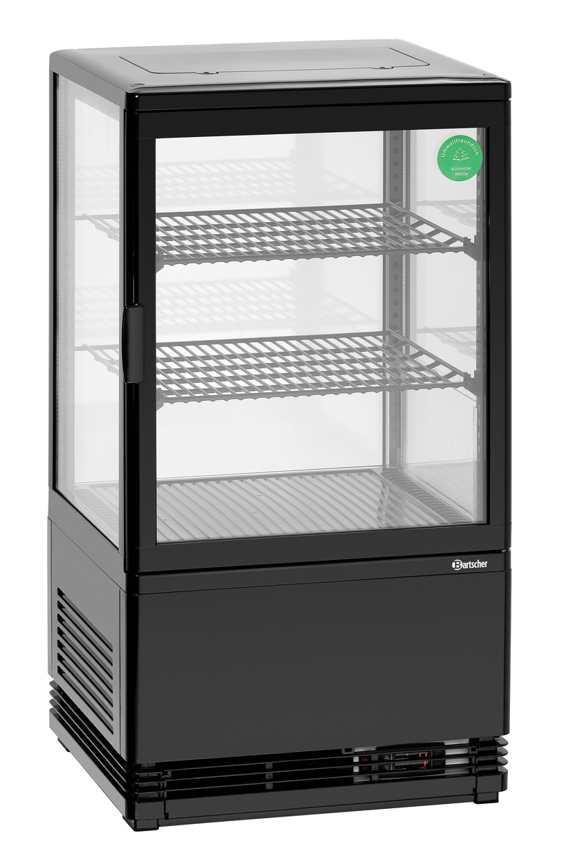 BARTSCHER Mini-Kühlvitrine 58L-SW - 700358G