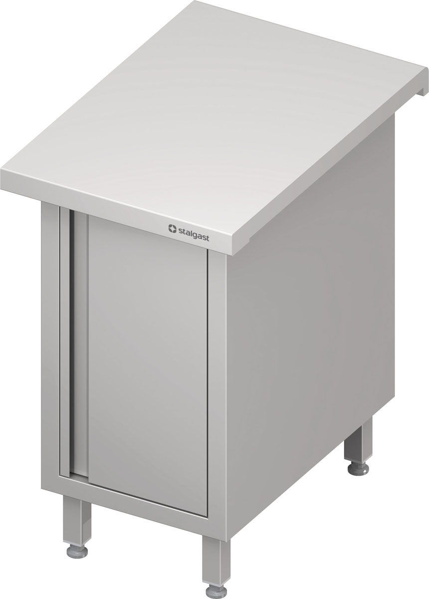 STALGAST Neutralausgabe "Free Flow" mit Flügeltür 500x735x880 mm Edelstahlabdeckung