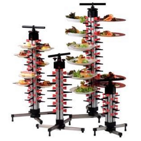 Tellerstapler Tischmodell 48 Teller  Tellerstapelsystem für die Gastronomie