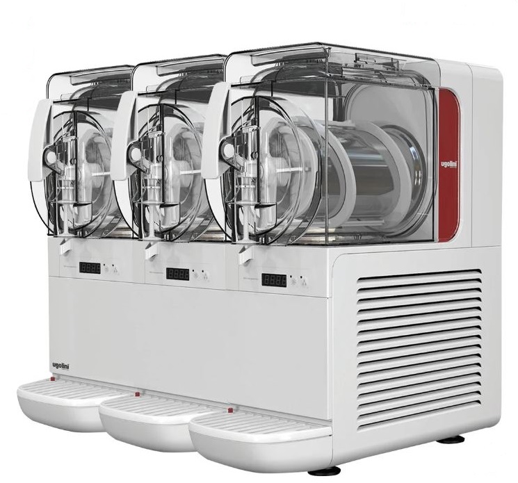 Granitor® ICON 3, 3x2,8 Liter, Slusheis Granita-Maschine NOSCH by ugolini