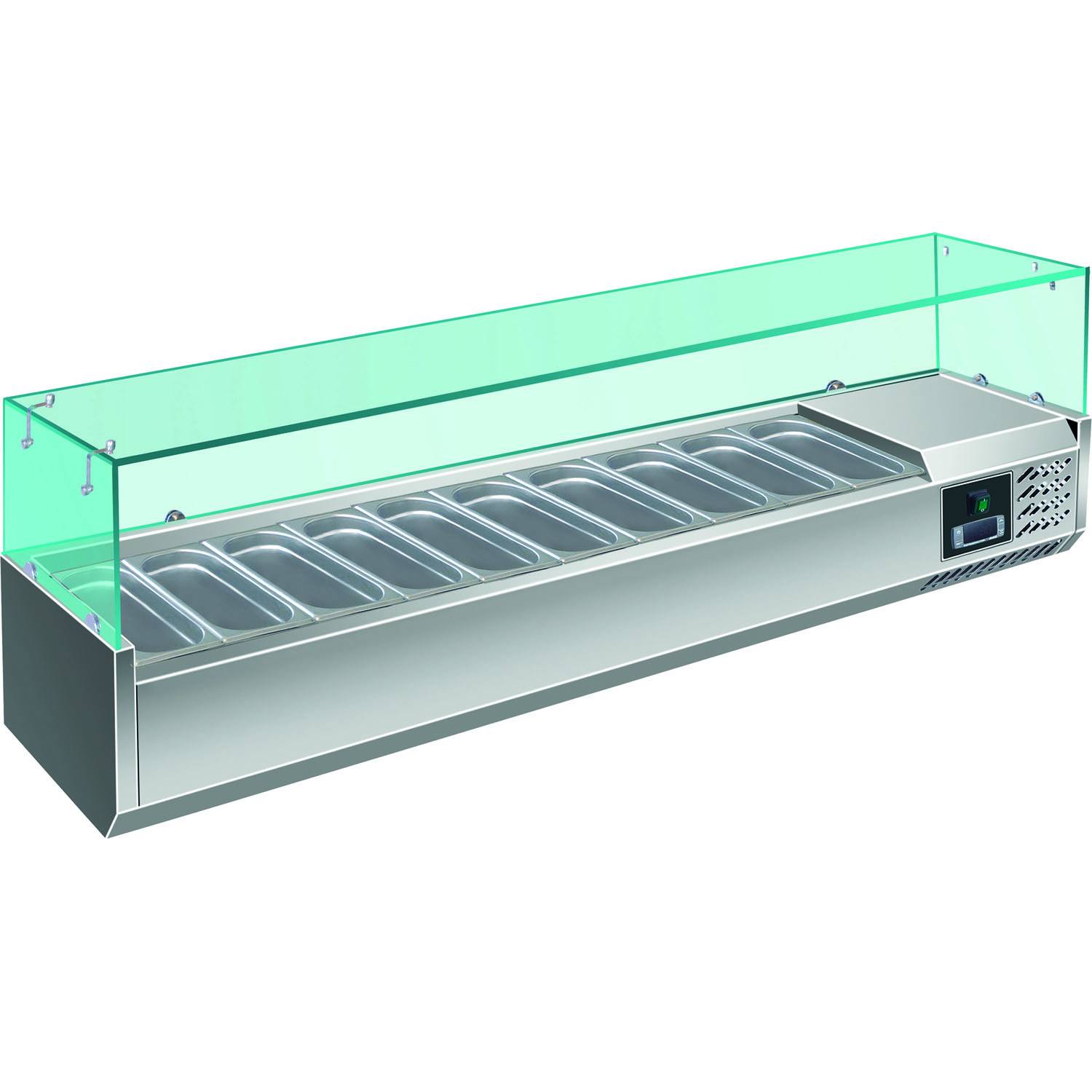 SARO Aufsatzkühlvitrine Modell EVRX 2000/380