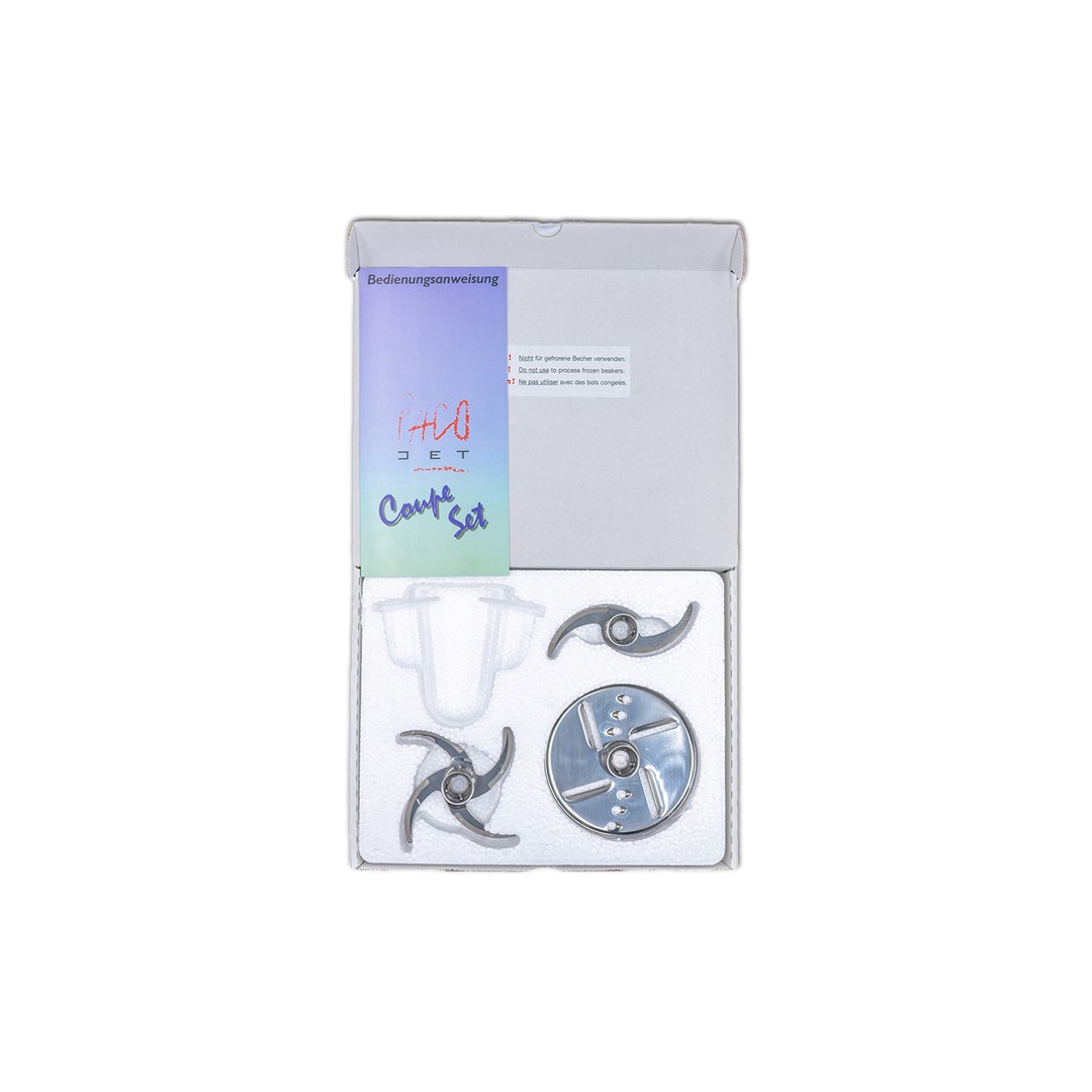 PACOJET Coupe Set mit 2 Messer + 1 Schlagscheibe