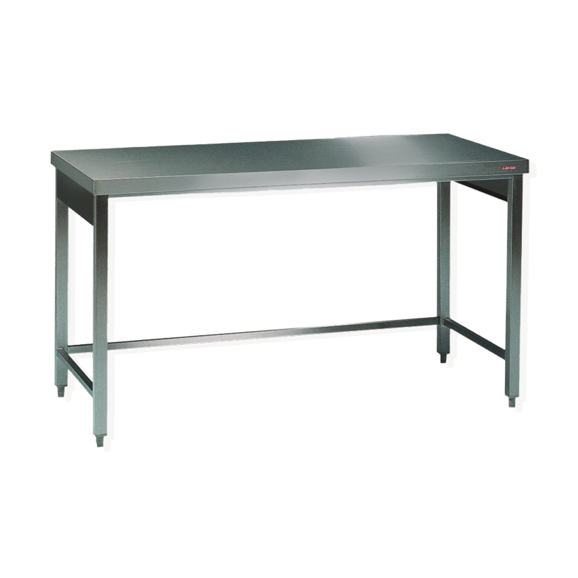 Edelstahl Arbeitstisch unterfahrbar - Tiefe 700 mm - SCHOLL Modell TIRO