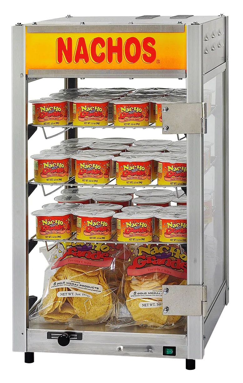 Nacho Cheese Wärmer Acapulco Warmhaltegerät für 48 Becher Käsesoße