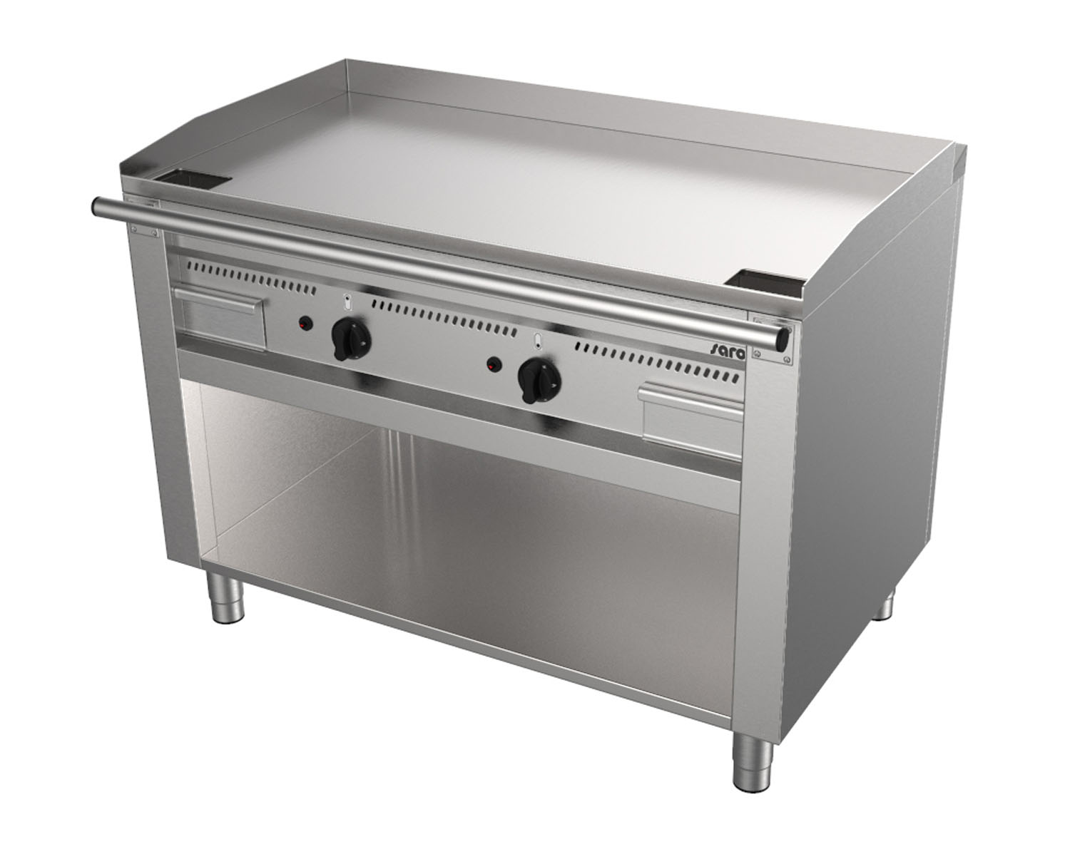 SARO Gas-Teppanyakigrill offenem Unterbau TEB3/140 G