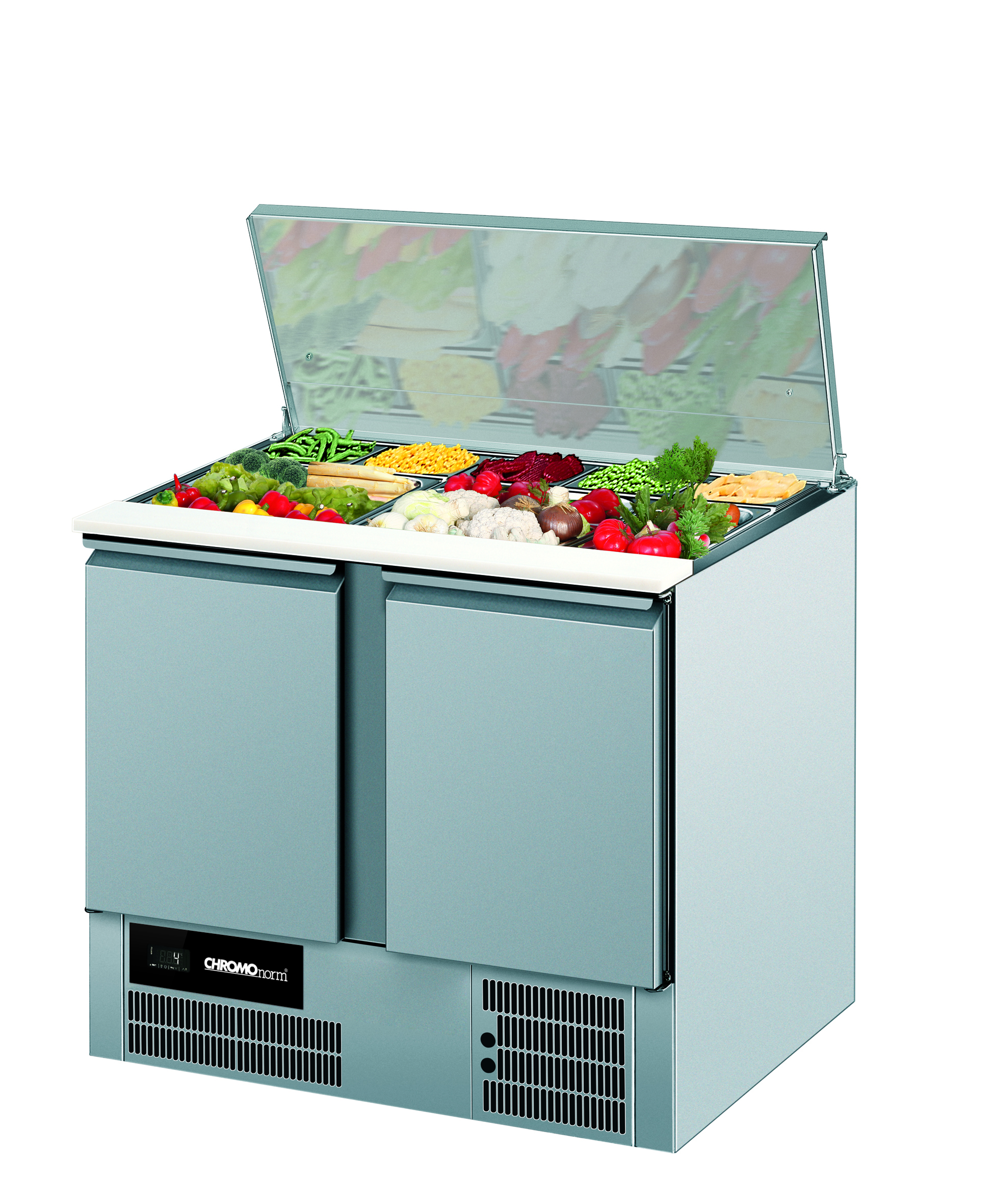 CHROMOnorm SALADETTE BR 795 - GN 1/1 - 2 TÜREN