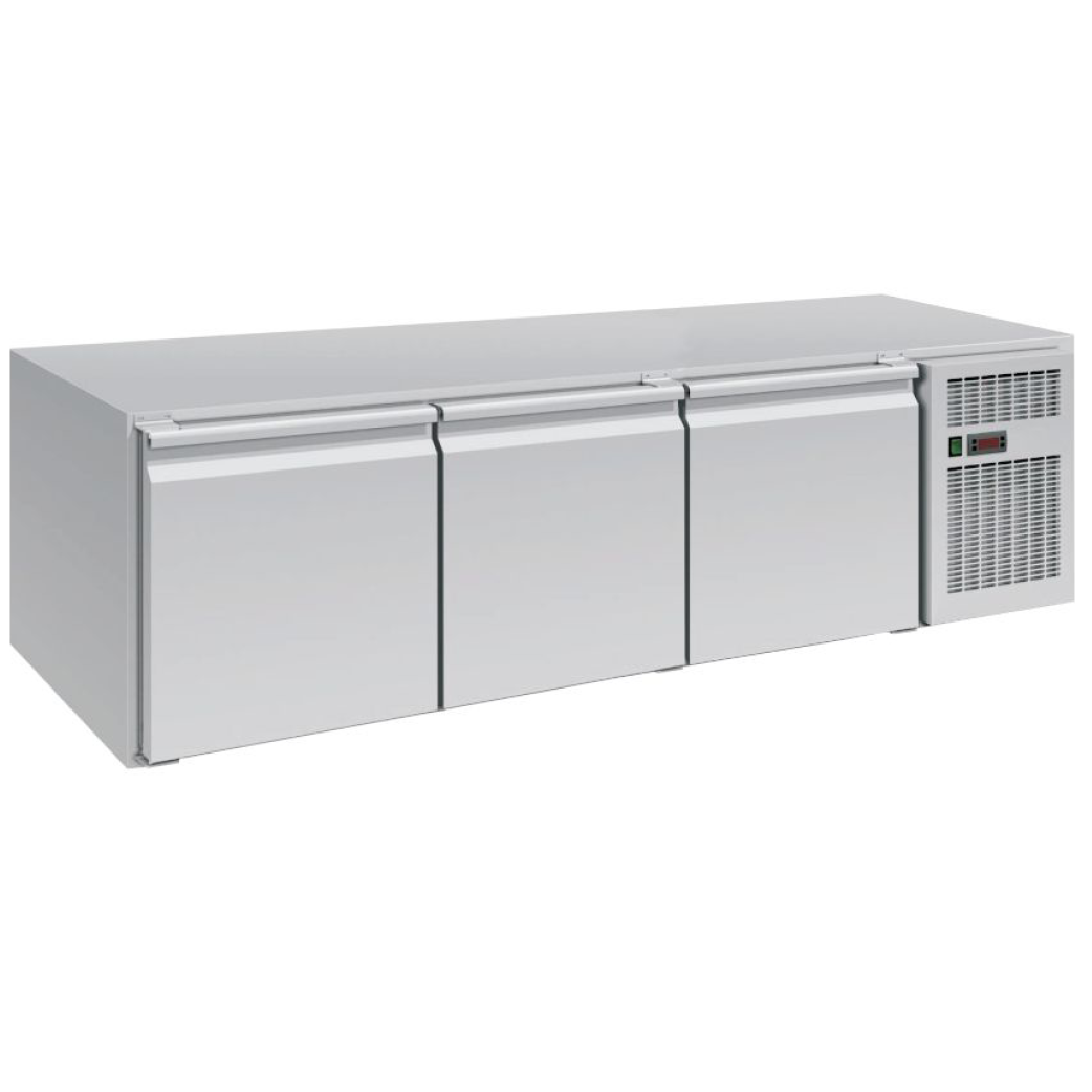 LOCHER Unterbau-Kühltisch GN 1/1, 3-türig