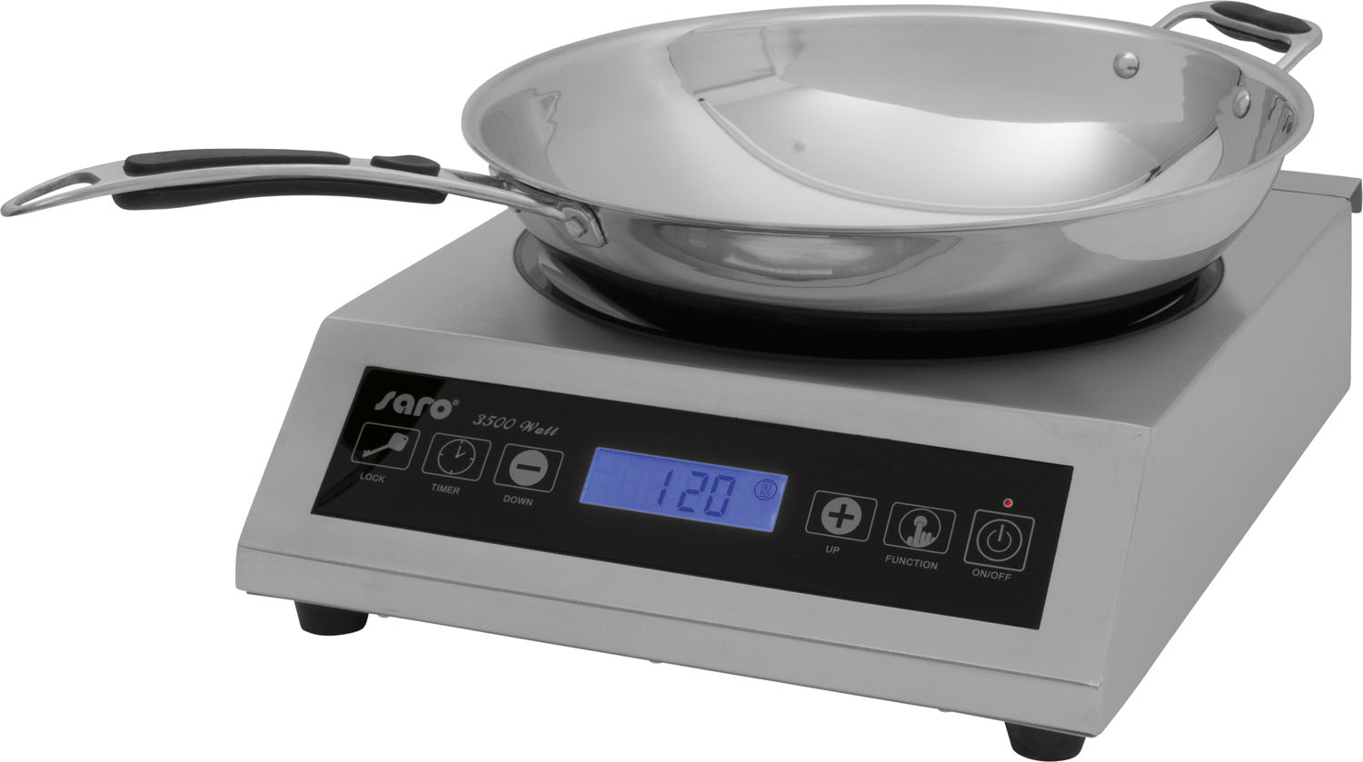 SARO Wok-Induktionskochfeld inkl. Wok LOUISA