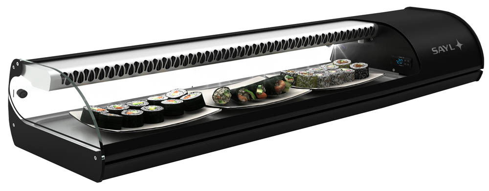 Royal Cooling Sushi 8 - 8x GN 1/3 x 40 mm, Kompressor rechts