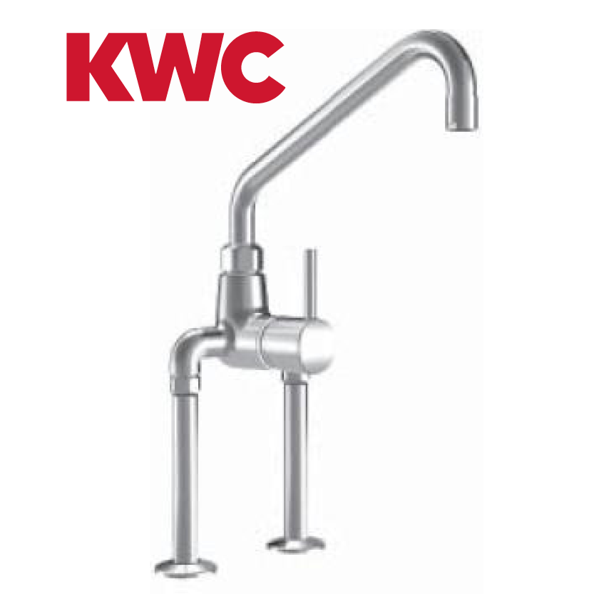 KWC 24.503.184.000 Gastro - Gastronomiearmatur Einhebel - Zweiloch - hoch