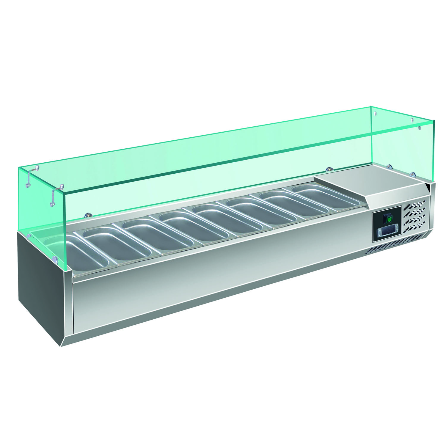 SARO Aufsatzkühlvitrine Modell EVRX 1800/380