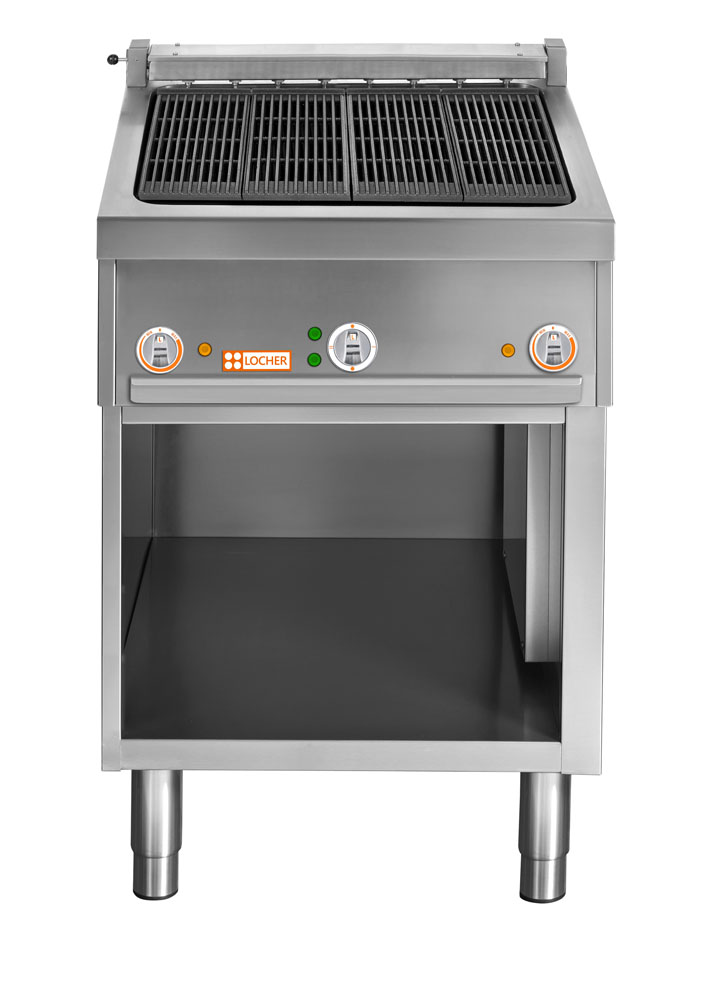 LOCHER 228466 Elektro-Steakgrill ﻿Rustica 700 Lavastein