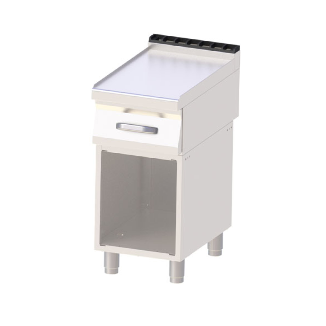 PROFIKOCHER Neutrales Tischelement mit Schublade