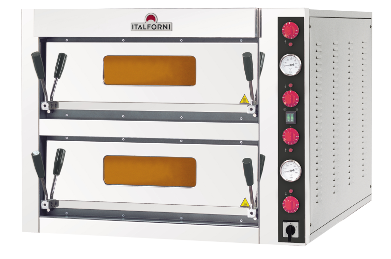 KBS Pizzaofen Allround für 6+6 Pizzen ø33cm elektro 13 kW