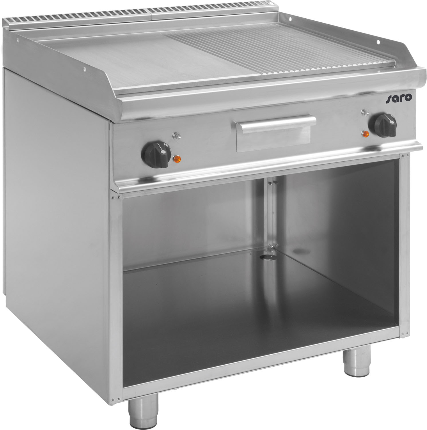 SARO Elektro-Griddleplatte offenem Unterbau E7/KTE2BAM