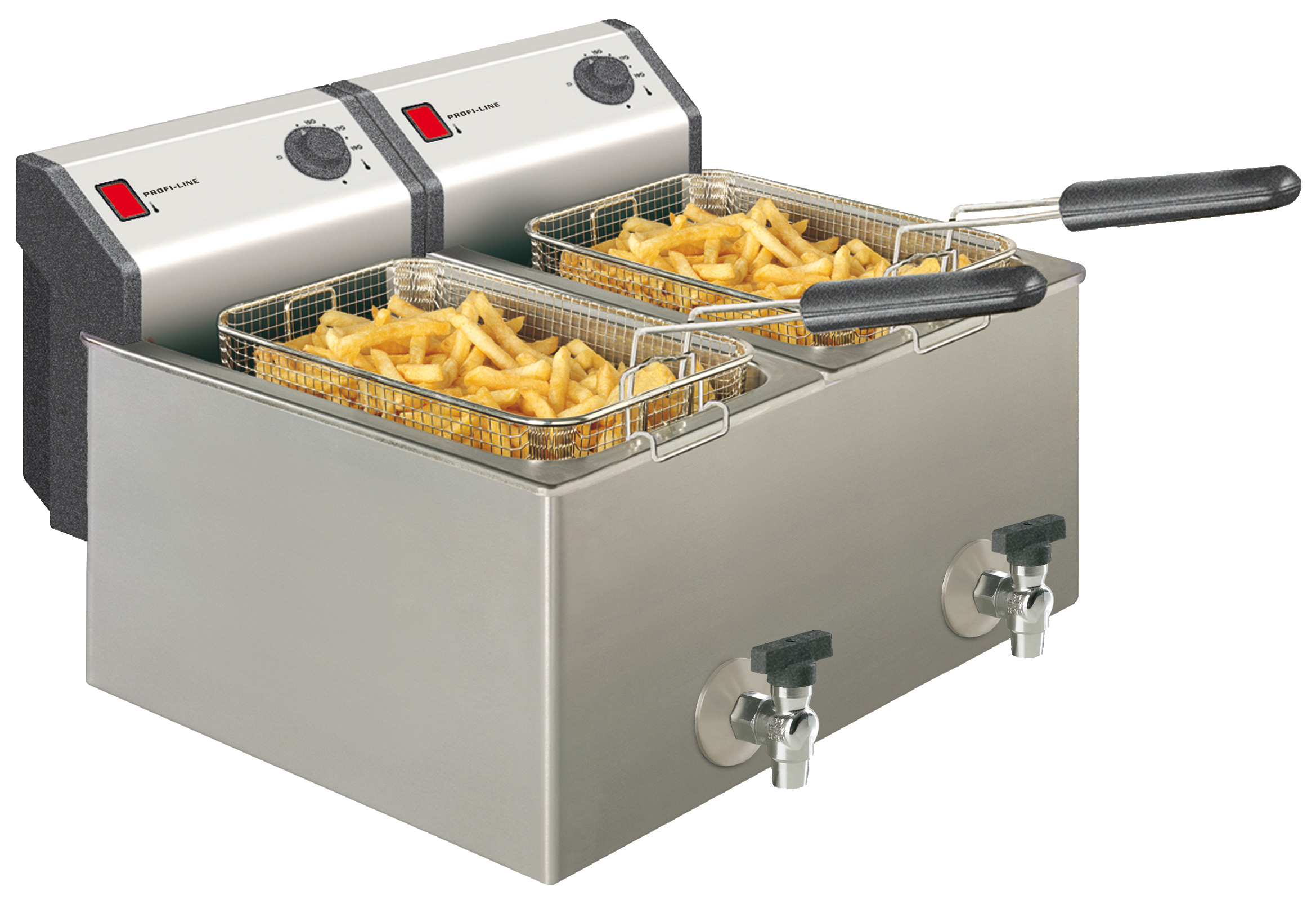 Neumärker Elektro-Fritteuse 2 x 8 Liter 00-00149