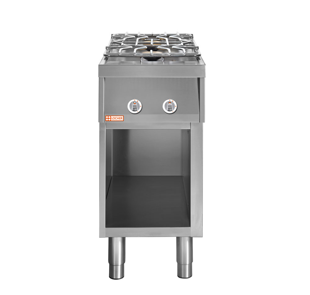 LOCHER 228100 ﻿Gasherd, 2 Kochstellen