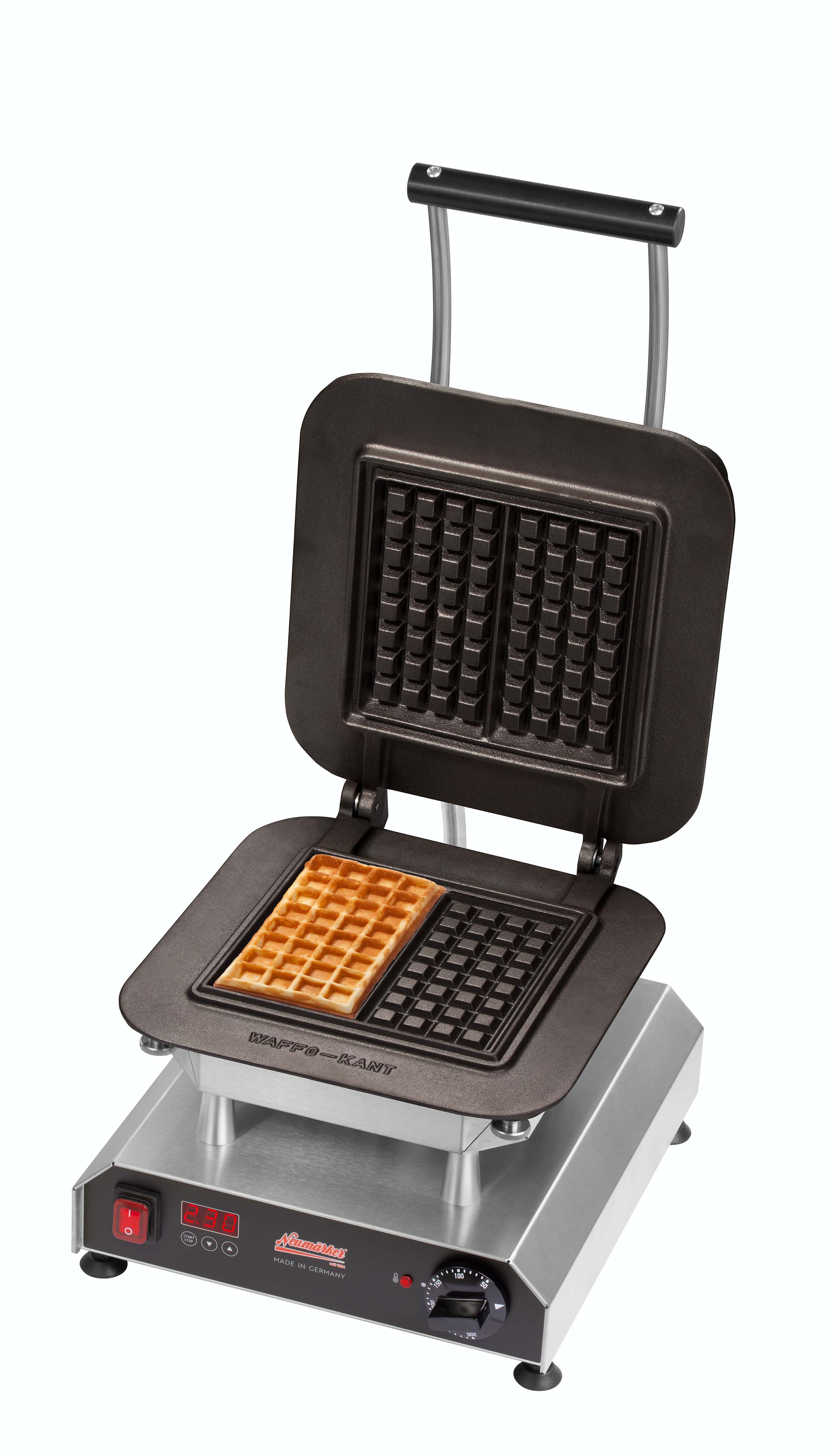 Neumärker Waffeleisen Thermocook® inkl. Kant-Waffel Wechselplatten