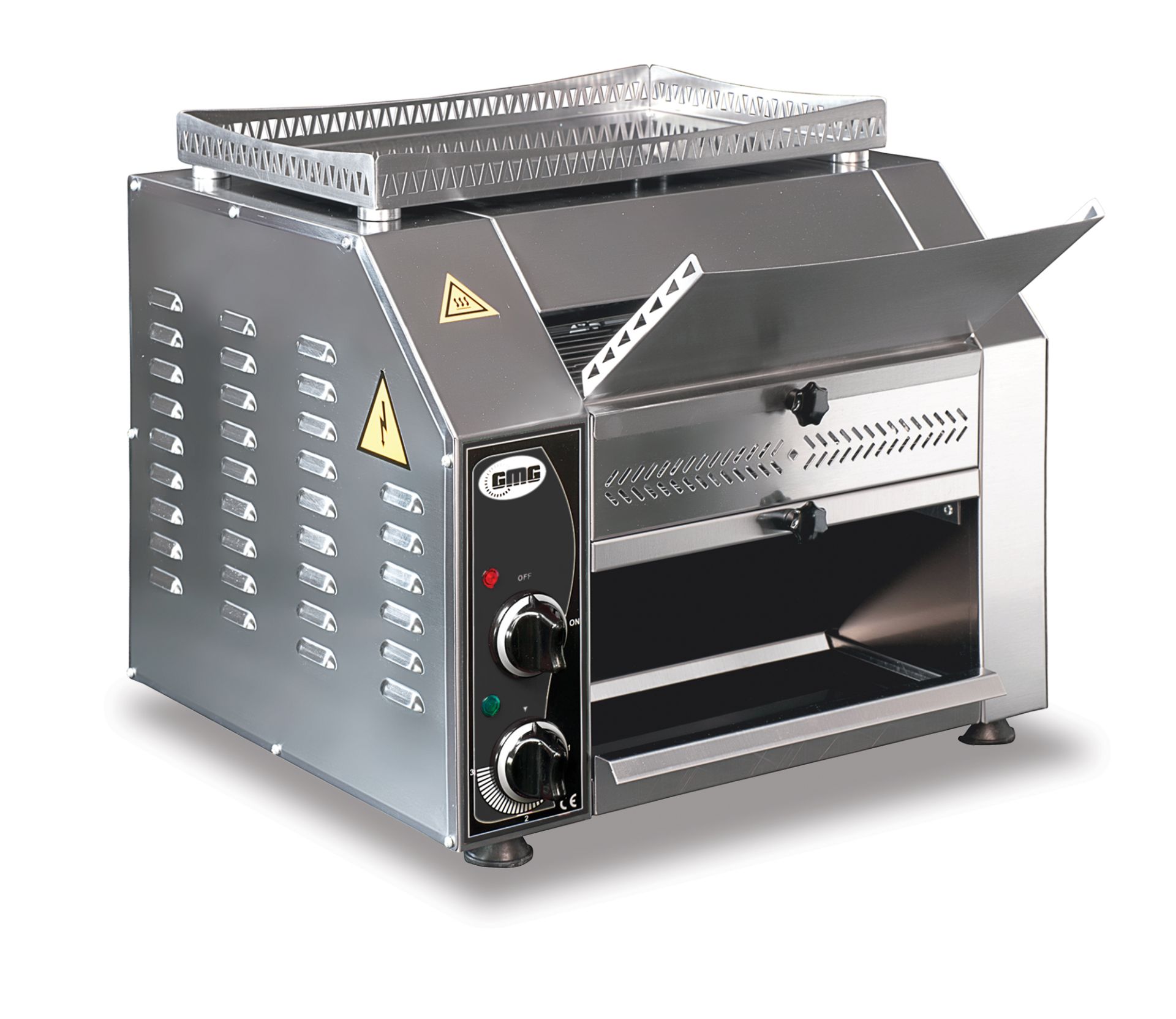 PROFIKOCHER Durchlauftoaster mit Kettenband für Burgerbrötchen 112801 by LOCHER
