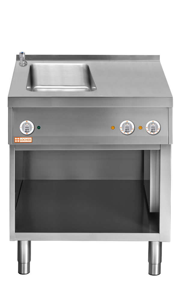 LOCHER 227639 Elektro-Wasserbad GN 1/1 links