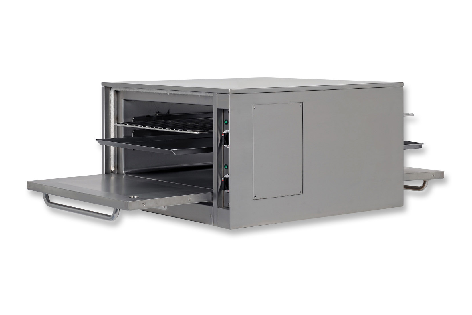 Berner BEBD910 Backofen beidseitig bedienbar für Gastronomie-Kochblöcke Tiefe 91 cm-