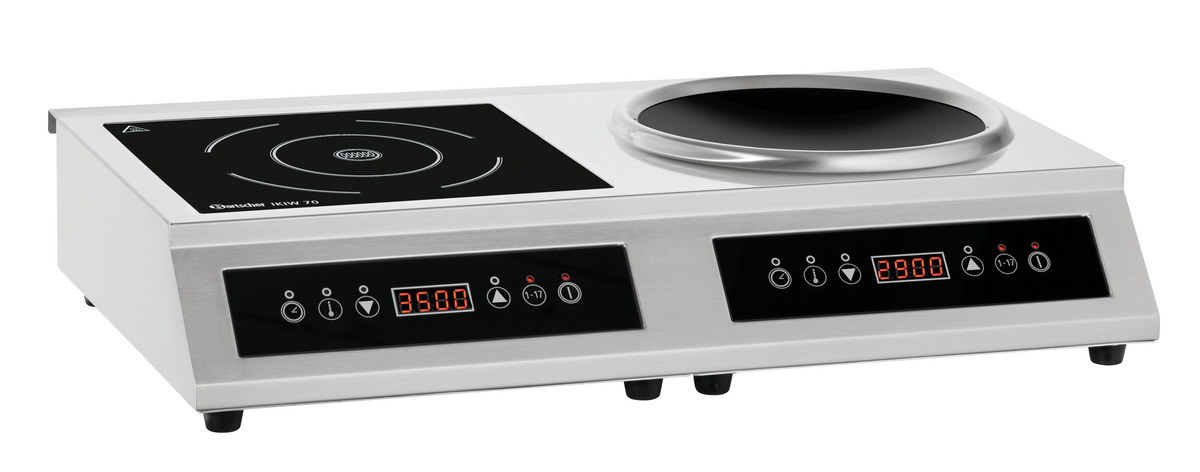 BARTSCHER Induktionskocher-Wok-Kombi IKIW 70