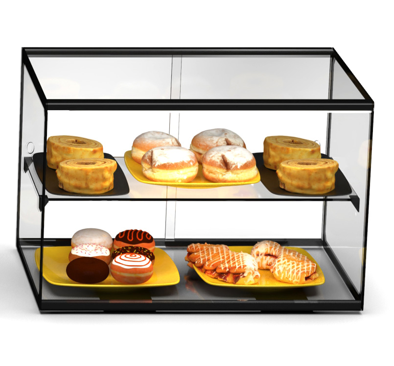 Show-Vitrine Neutral EP36S Display für Lebensmittelpräsentation