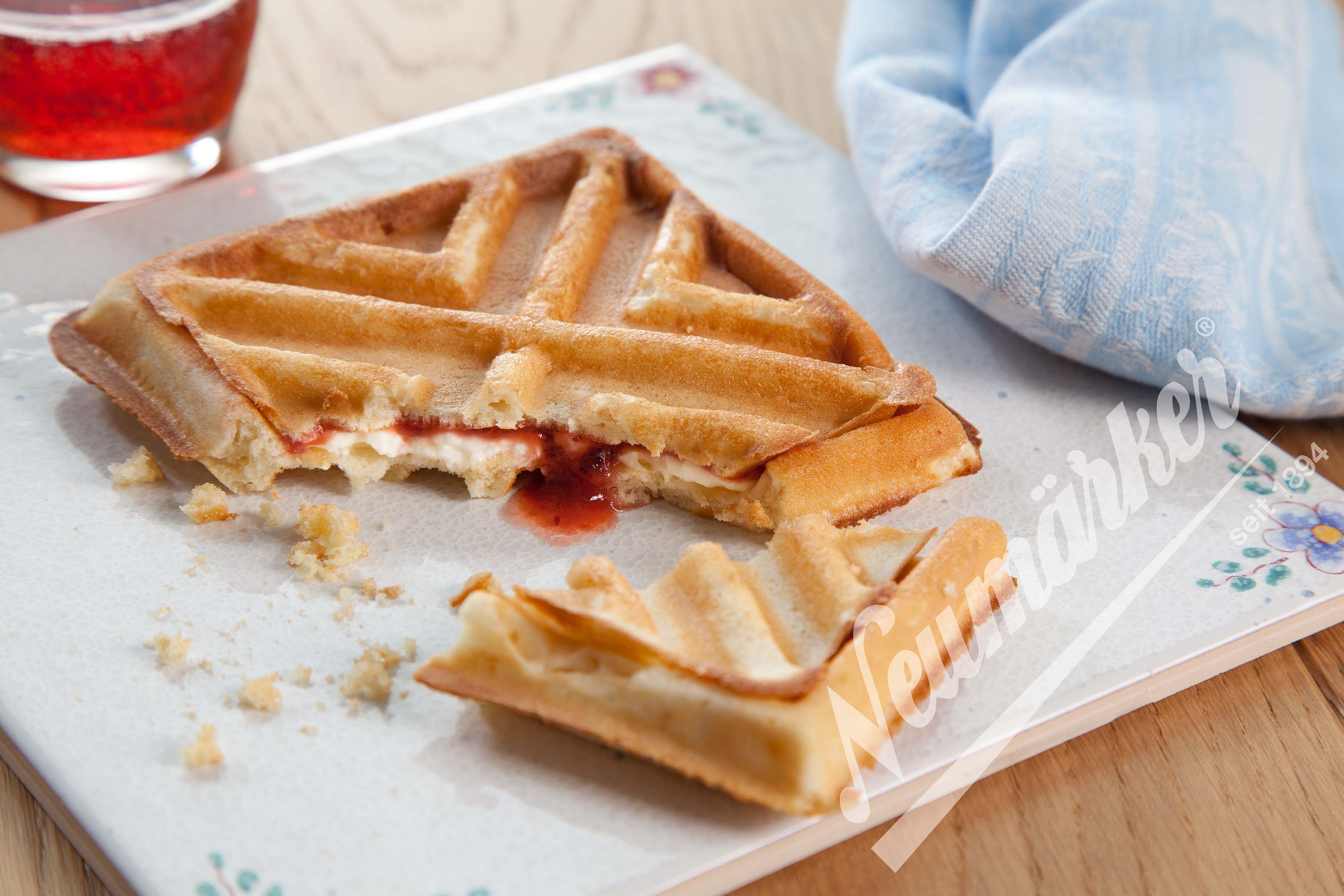 Neumärker Waffeleisen Thermocook® inkl. X-Waffel Wechselplatten