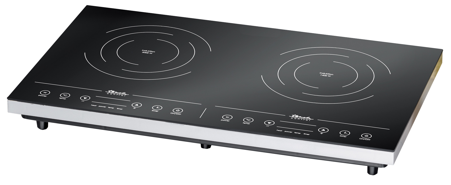 Induktion Doppelkochplatte 00-00217 Touch Ceran II Neumärker