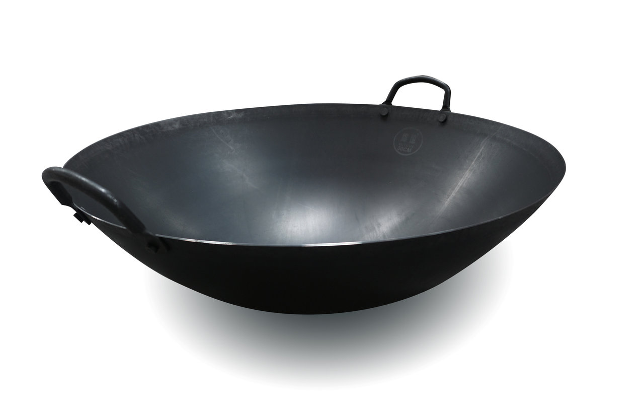 Wok-Pfanne Ø400 mm mit 2 Griffen