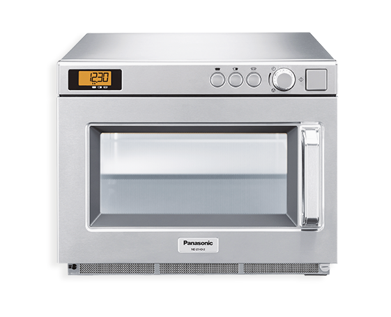 Gastronomie Edelstahl Mikrowelle Panasonic 18 ltr, NE-2143-2, 2100W