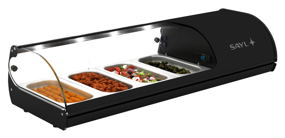 Royal Cooling Tapas 4 Kompressor rechts - 4x GN 1/3 x 40 mm